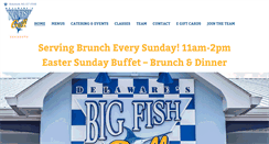 Desktop Screenshot of bigfishgrill.com